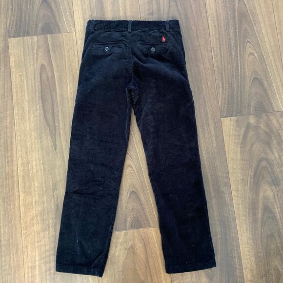Ralph Lauren Polo Boys Straight Black Cords - Size 12 - Picture 4 of 5